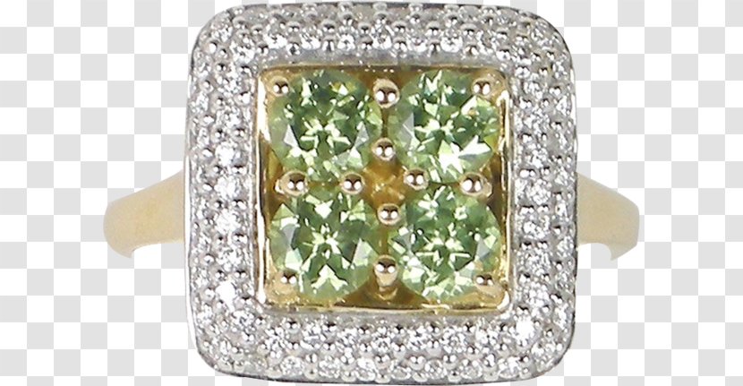 Demantoid Jewellery Earring Estate Jewelry - Gemstone - Ring Material Transparent PNG