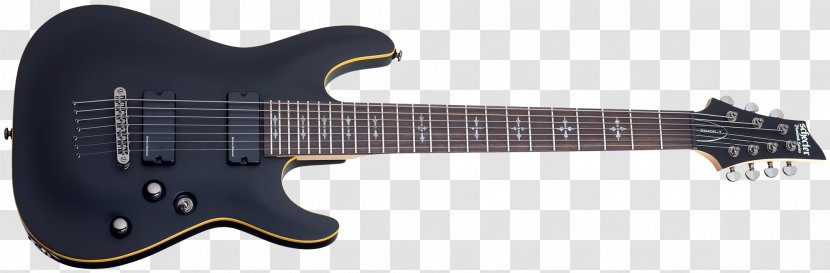 Schecter Guitar Research Fingerboard Electric Demon-6 - Jeff Loomis Transparent PNG