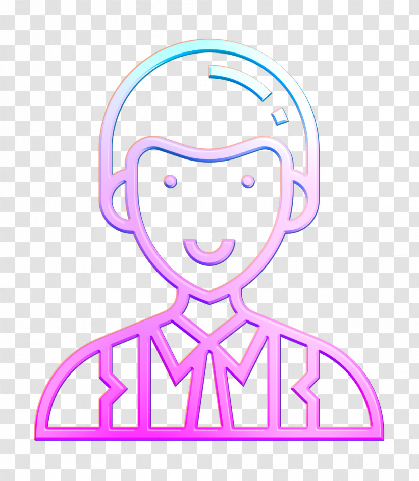 Professions And Jobs Icon Officer Icon Careers Men Icon Transparent PNG