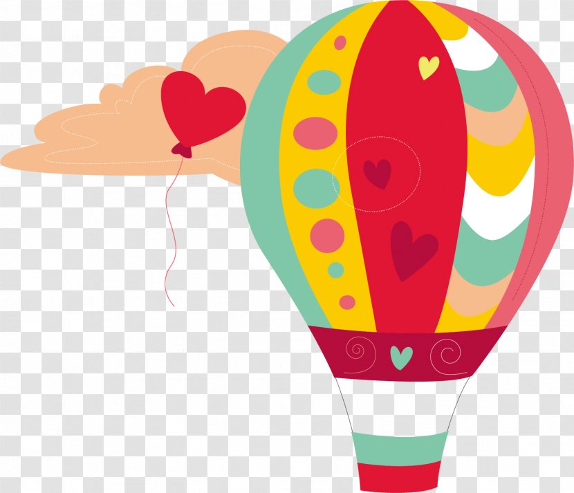 Cartoon Royalty-free Download Clip Art - Drawing - Hot Air Balloon Transparent PNG