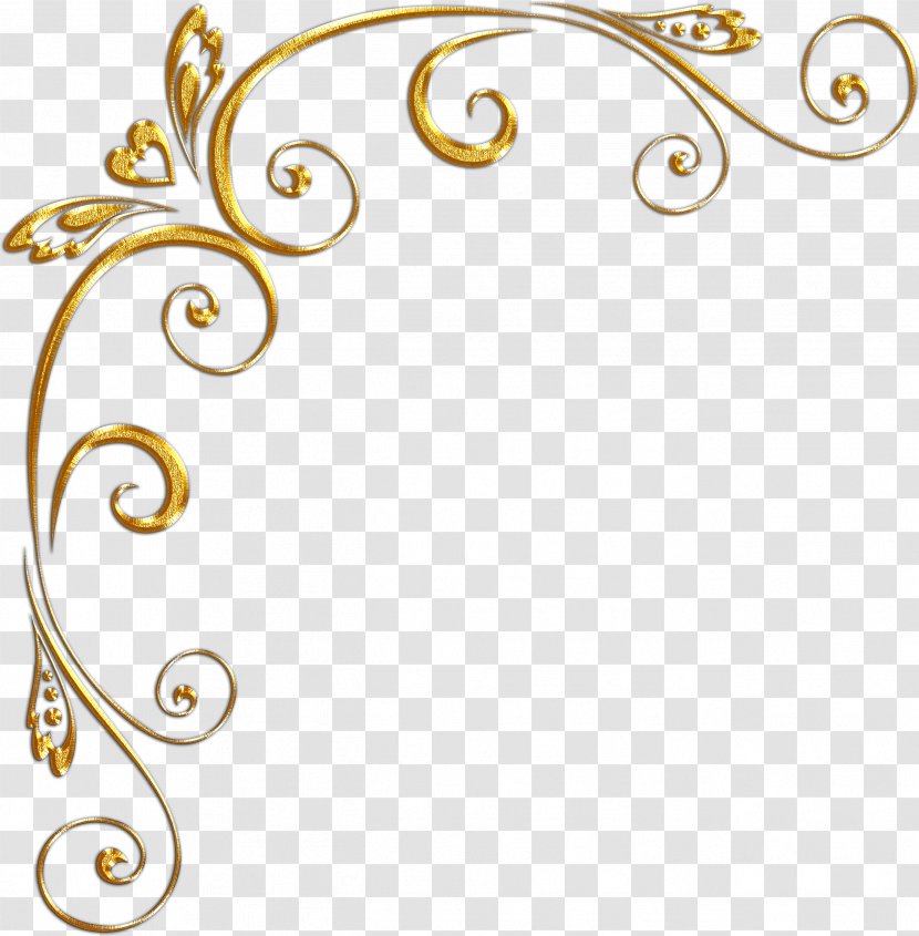 Gold PICT Clip Art - Ornament - Twine Transparent PNG