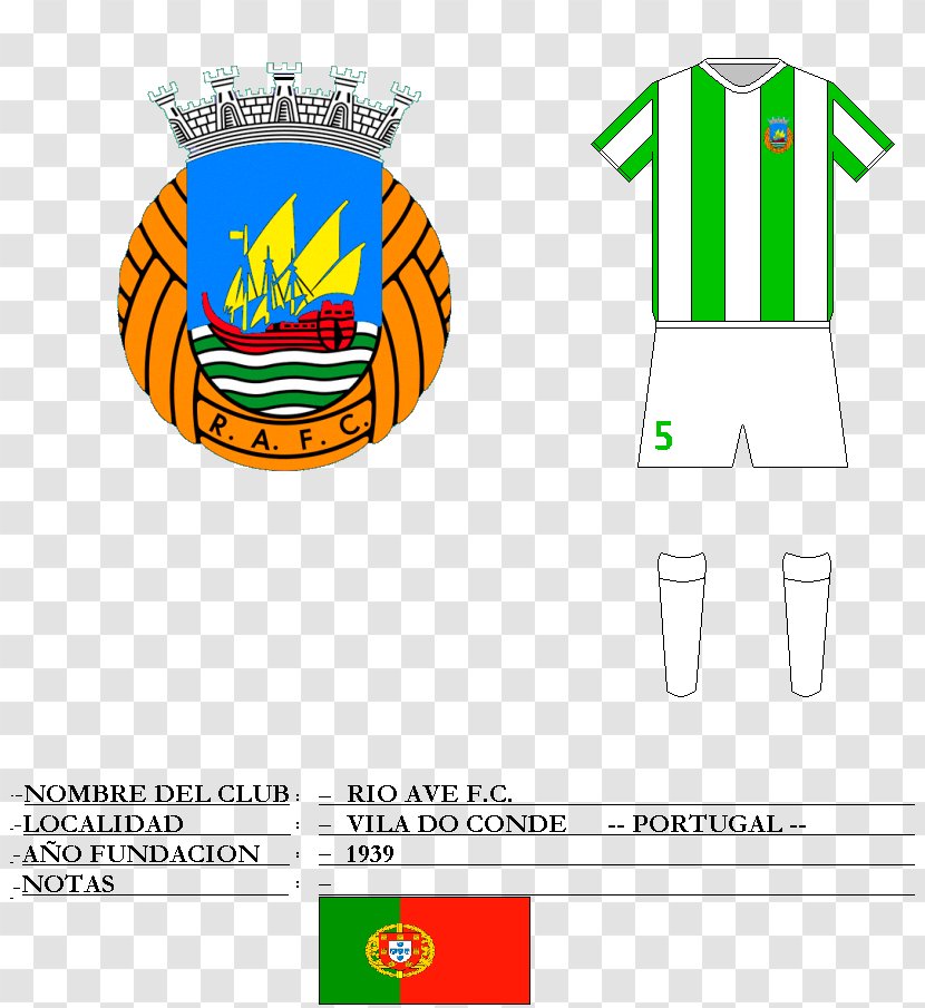 Rio Ave F.C. T-shirt Brand Logo Football - Parallel - Oporto Background Transparent PNG