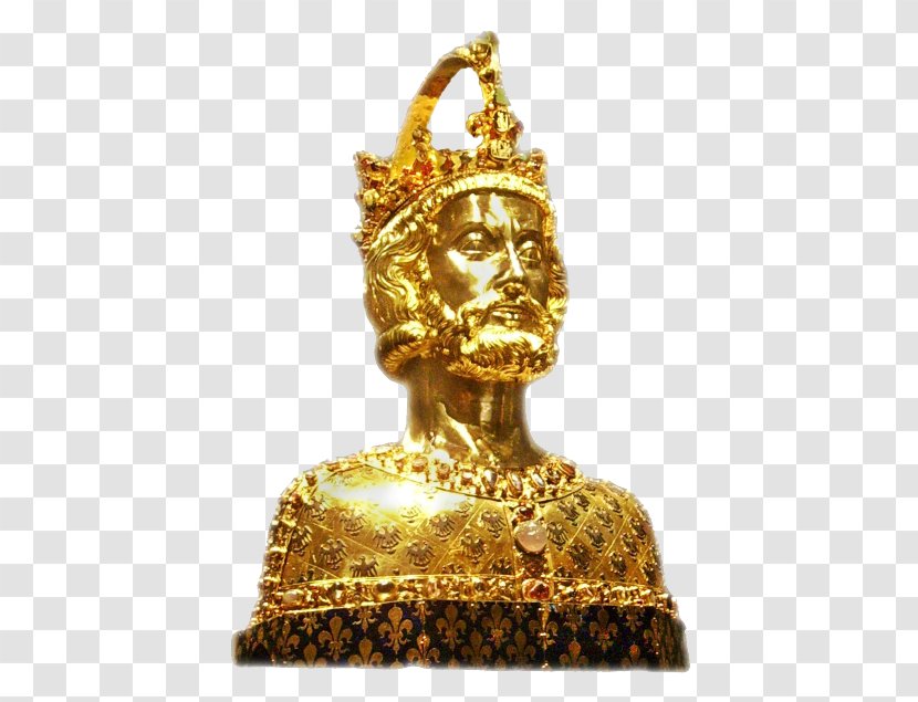 Bust Of Charlemagne Late Middle Ages Francia - Gautama Buddha - Holy Roman Emperor Transparent PNG