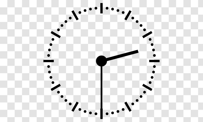 Clock Face Digital Analog Watch Time - Wikimedia Commons Transparent PNG