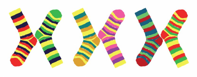World Down Syndrome Day Sock March 21 Child - Cliparts Transparent PNG