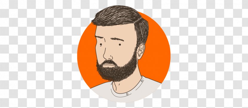 Beard Facial Hair Drawing Cartoon - Smile - And Moustache Transparent PNG