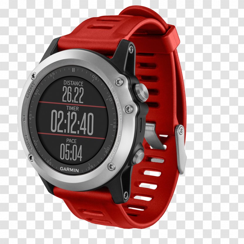 Garmin Fēnix 3 GPS Watch Ltd. Navigation Systems 5 Sapphire - Strap - Fenix Transparent PNG