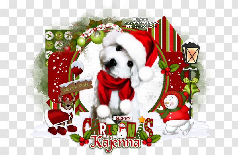 Dog Breed Puppy Love Christmas Ornament - Frame Transparent PNG