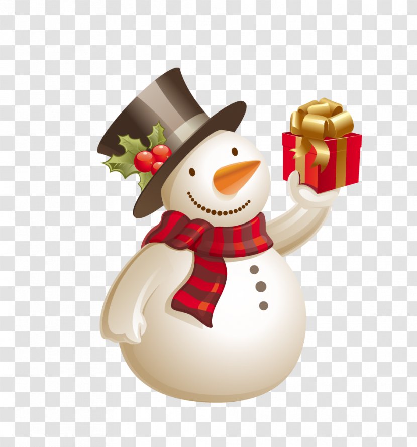 Christmas Snowman Party - Simple Transparent PNG
