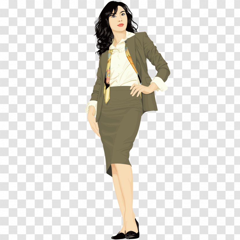 Clothing Woman - Heart - Professional Women Transparent PNG