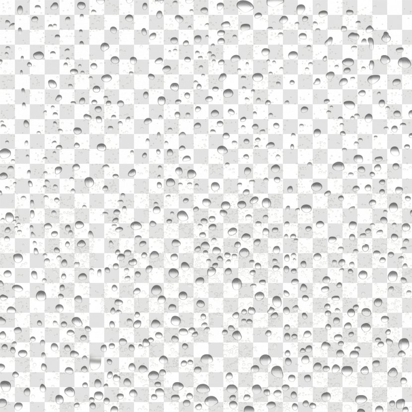 Drop Rain - White - Drops Transparent PNG