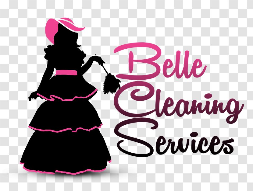 Bella Cleaning Services, LLC Maid Service Cleaner - Silhouette - Belle Mockup Transparent PNG