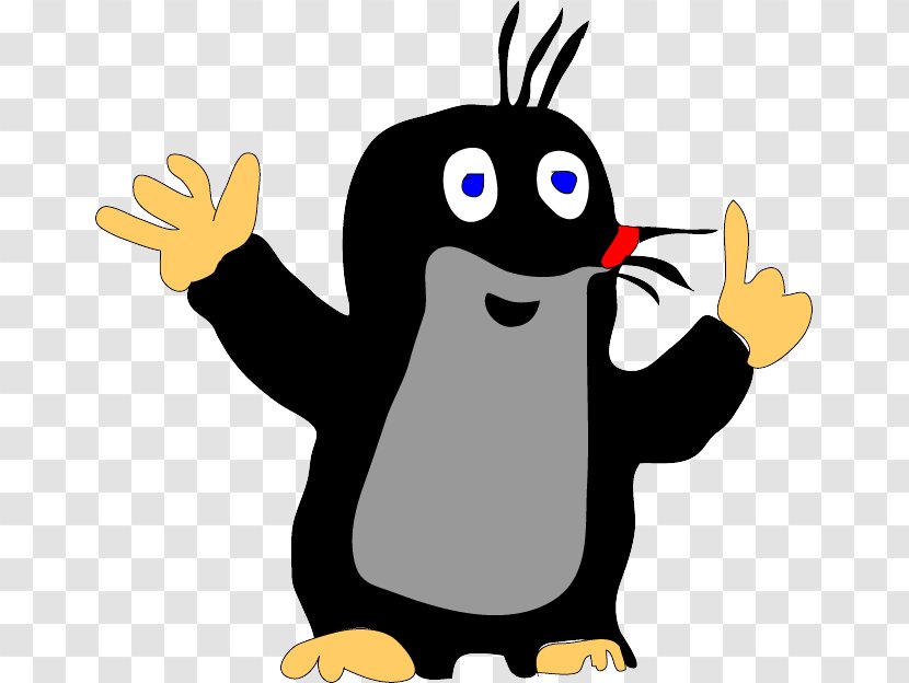 Penguin Thumb Beak Character Clip Art - Cartoon Transparent PNG