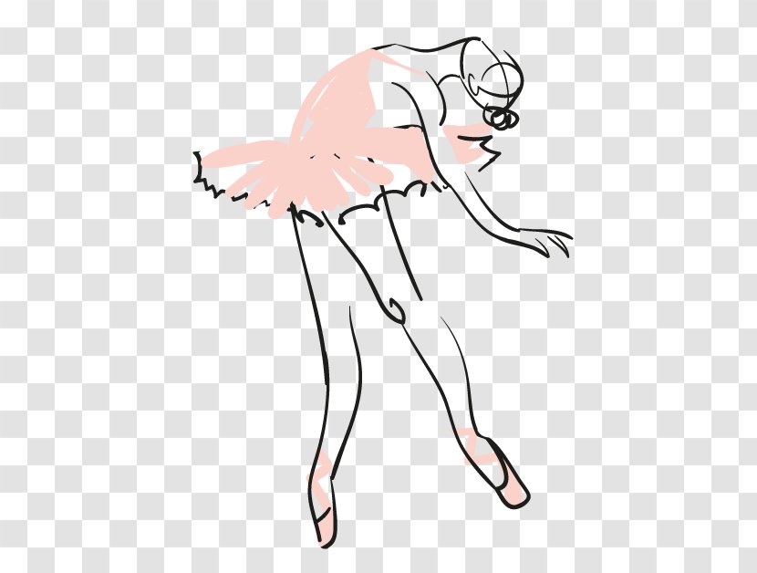 Ballet Dancer Drawing Tutu - Frame Transparent PNG