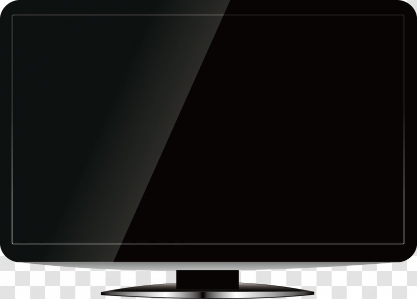 Television Set LCD Computer Monitor - Lcd - TV Vector Transparent PNG