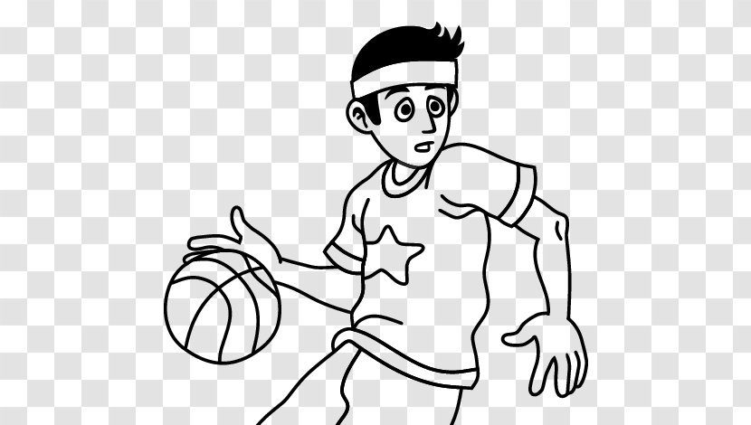 Basketball Court Coloring Book Canestro Backboard - Cartoon Transparent PNG