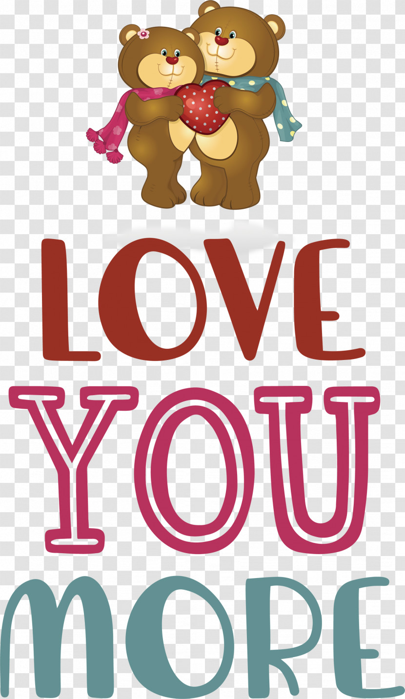 Love You More Valentines Day Valentines Day Quote Transparent PNG