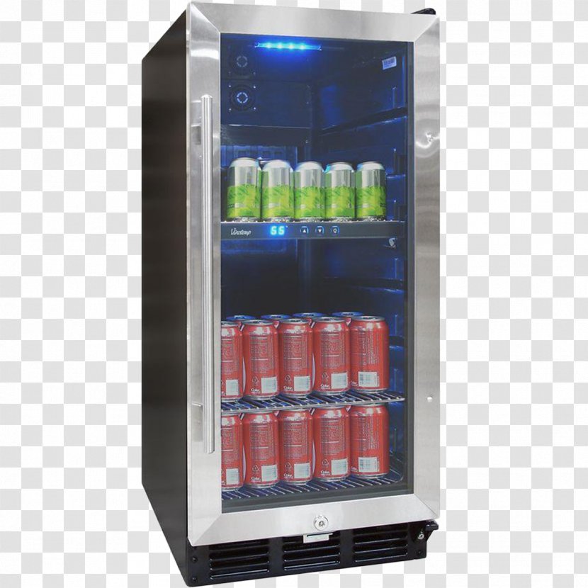 Wine Cooler Refrigerator Beer - Home Appliance Transparent PNG