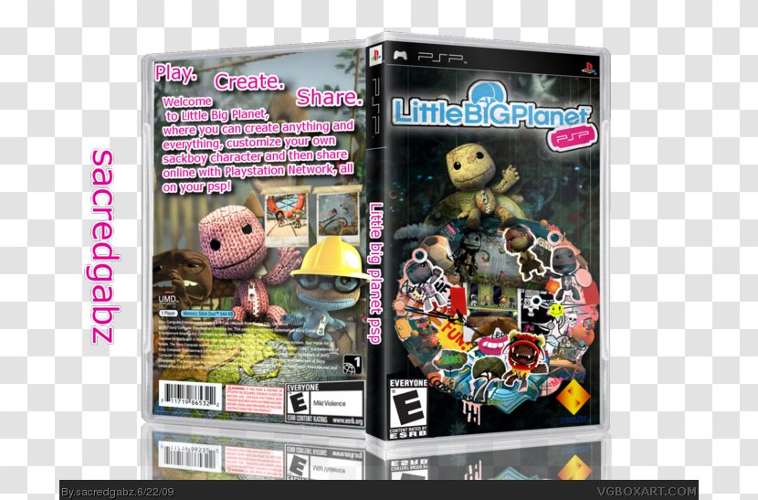 LittleBigPlanet 2 Universal Media Disc PlayStation 3 Video Game - Littlebigplanet - Playstation Transparent PNG