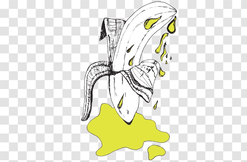 Illustration Clip Art /m/02csf Carnivores Drawing - Yellow - Banana Infographic Transparent PNG