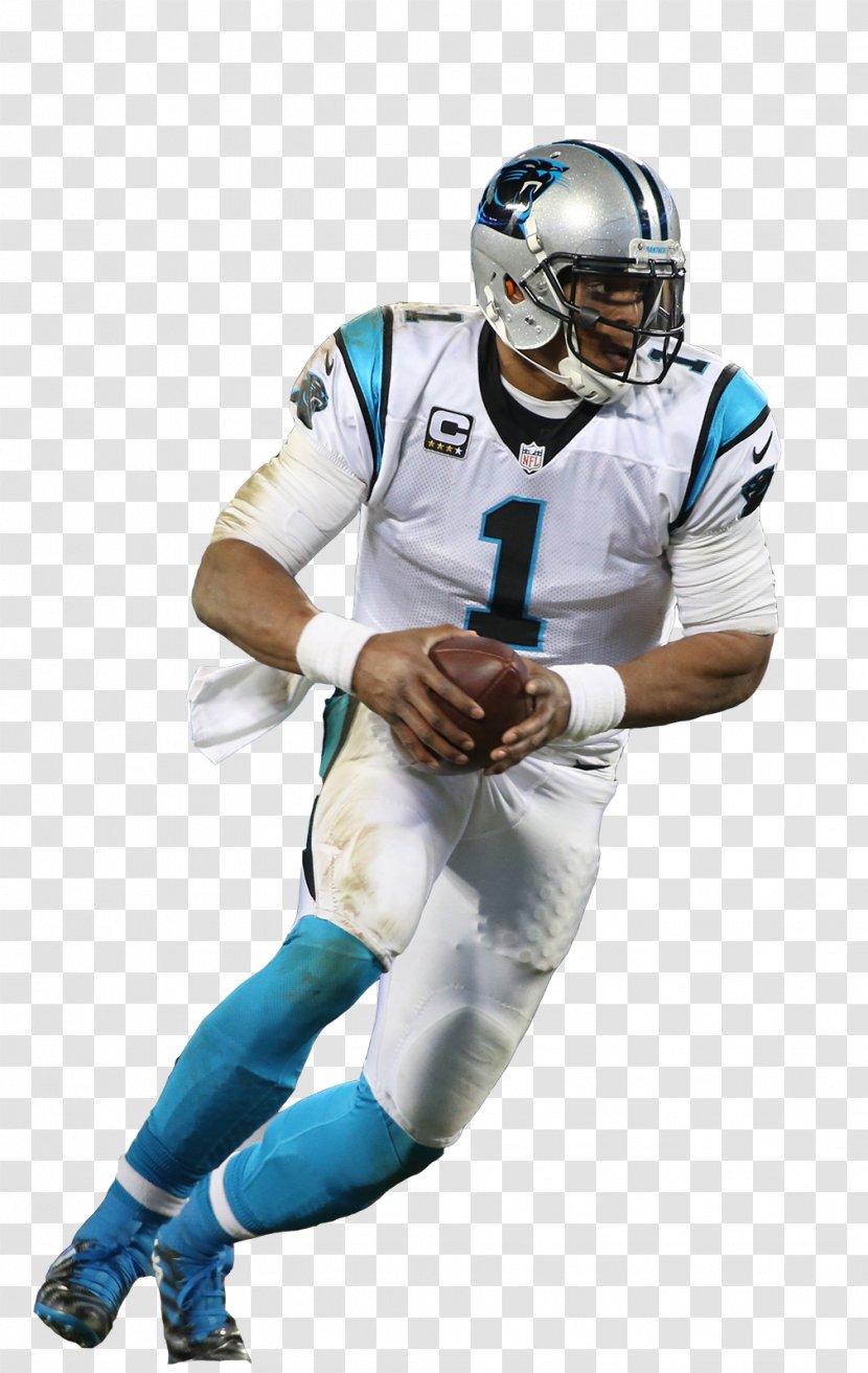 American Football Protective Gear In Sports Team Sport Helmets - Personal Equipment - Cam Newton Transparent PNG