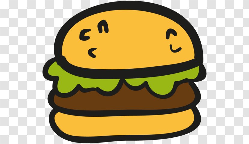 Hamburger Cheeseburger Drawing Fast Food - Happiness Transparent PNG