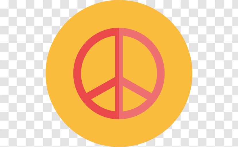Peace Symbols - Orange - Symbol Transparent PNG
