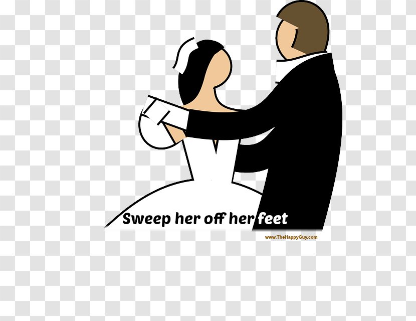 Dance Marriage Clip Art - Silhouette - Happy Feet Transparent PNG