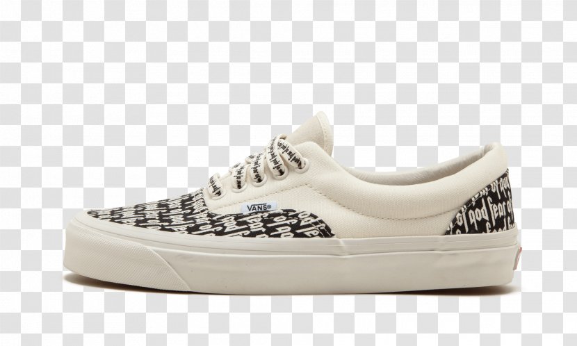 Vans Mens Era 95 DX Fear Of God X Reissue Sneakers 'Fear Shoe - White Transparent PNG