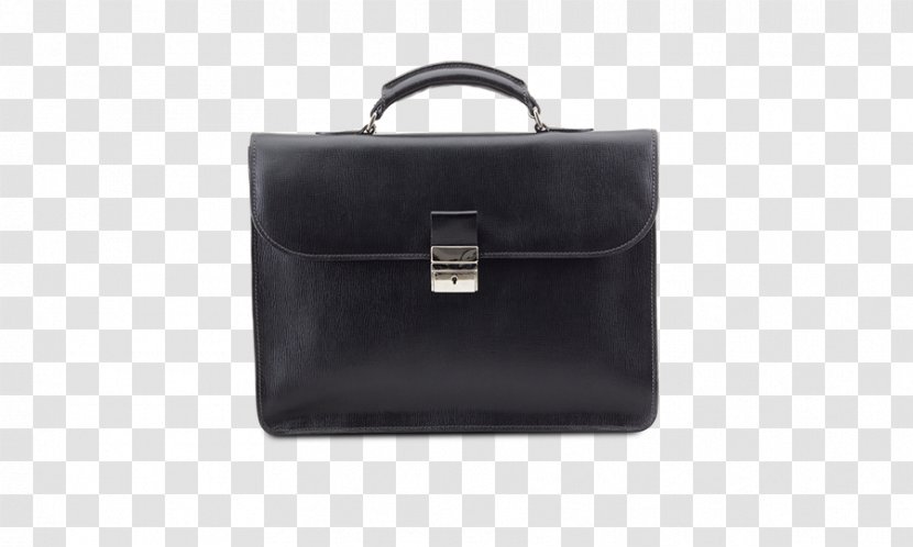 Briefcase White House Handbag Leather - Black Transparent PNG