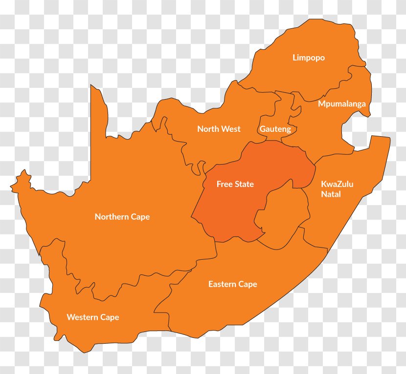 South Africa Vector Map - Can Stock Photo Transparent PNG