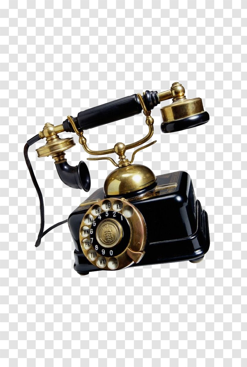Telephone Mobile Phones - Hardware - Vintage Dial Transparent PNG