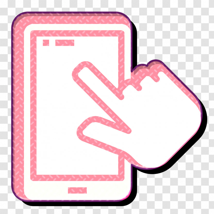 Hand Gesture Icon Smartphone Icon Shopping Icon Transparent PNG
