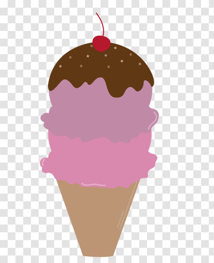 Sundae Ice Cream Cupcake Frosting & Icing Gelato - Flavor Transparent PNG