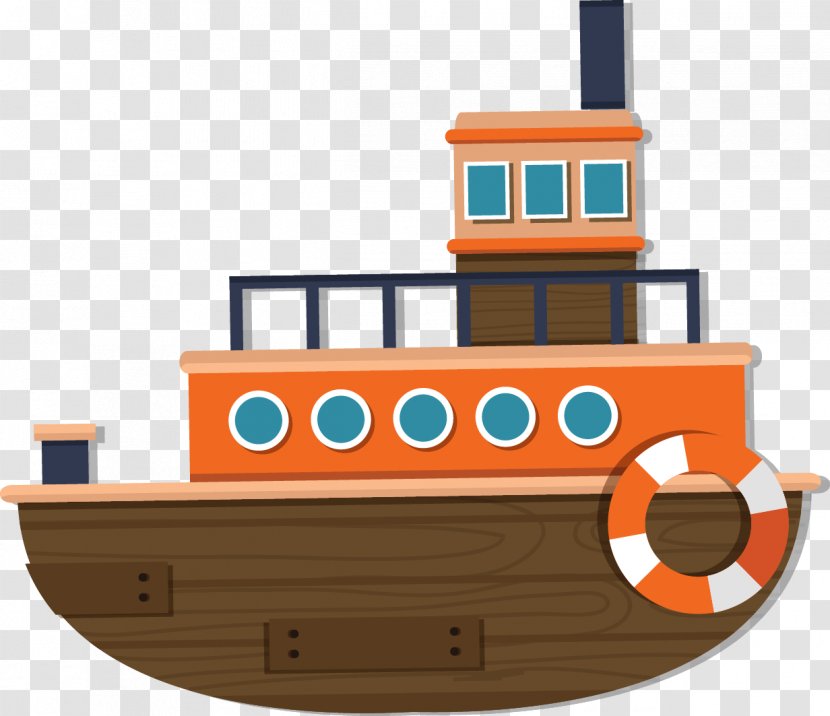 Ship Watercraft Cartoon - Vehicle Transparent PNG