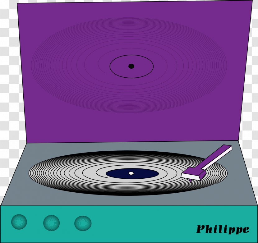 Phonograph Record Compact Disc Clip Art - Technology - Player Transparent PNG
