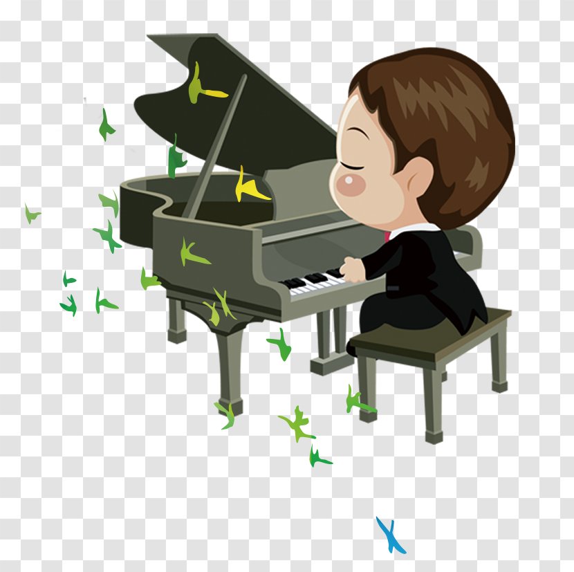 Toy Piano Child - Flower - Play Transparent PNG