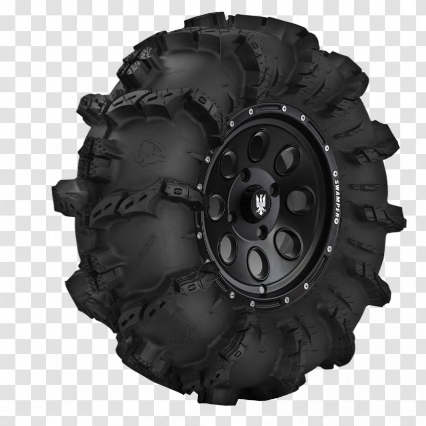 Tread All-terrain Vehicle Tire Car Wheel - Synthetic Rubber Transparent PNG