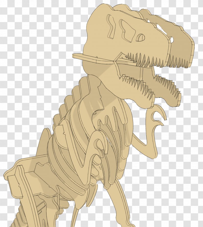 Illustration Carnivores Tyrannosaurus Cartoon Product Design - Skeleton - Character Transparent PNG