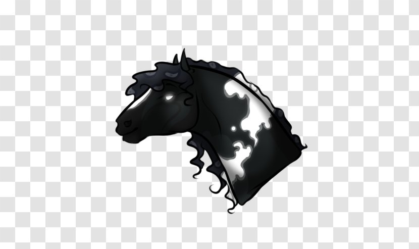 Halter Mustang Stallion Rein Bridle - Black M - Beautiful Glow Transparent PNG