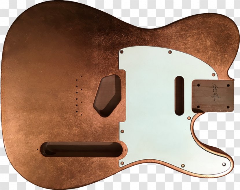 Acoustic Guitar Fender Telecaster Custom Thinline - Shop - Metallic Copper Transparent PNG