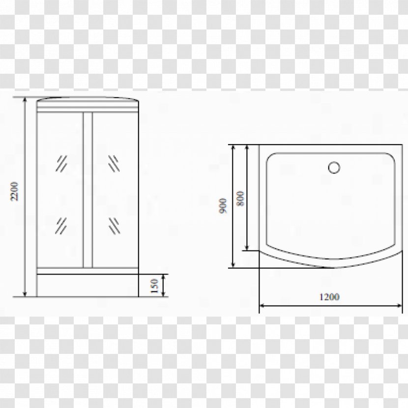 Furniture Drawing White Plumbing Fixtures - Fixture - Design Transparent PNG