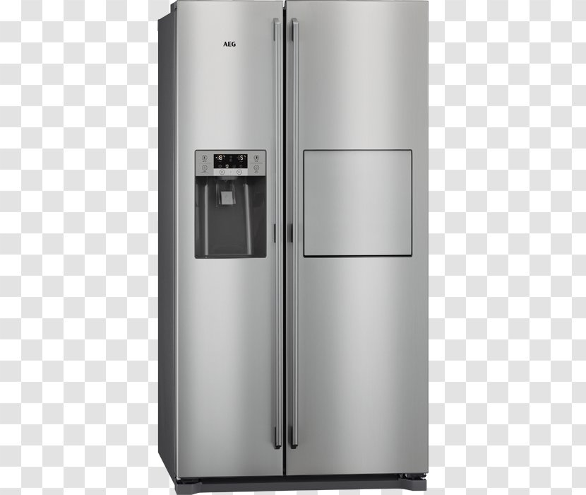 Refrigerator Freezers AEG S66090XNS1 Auto-defrost RMB Steel Fridge Freezer - Major Appliance Transparent PNG