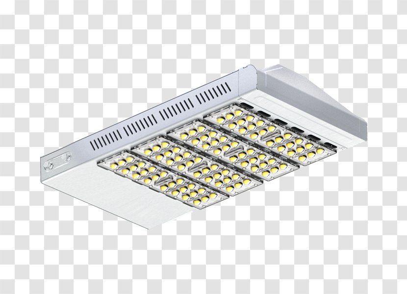 LED Street Light Heat Sink Light-emitting Diode - Floodlight - Streetlight Transparent PNG