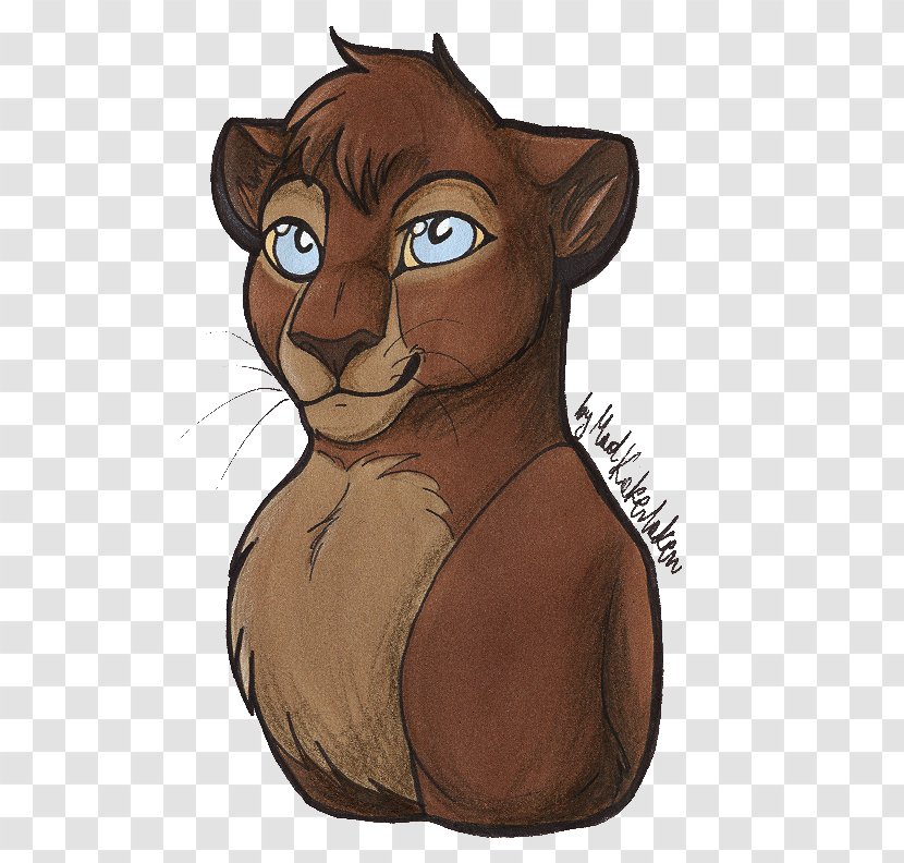 Whiskers The Lion King Cat Drawing Transparent PNG