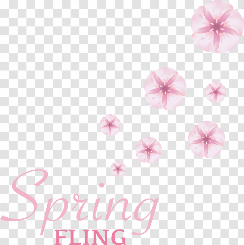 Flower Jewellery Font Petal Pink M Transparent PNG