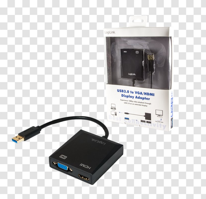 AC Adapter Battery Charger HDMI Graphics Cards & Video Adapters - Computer - Usb 30 Transparent PNG