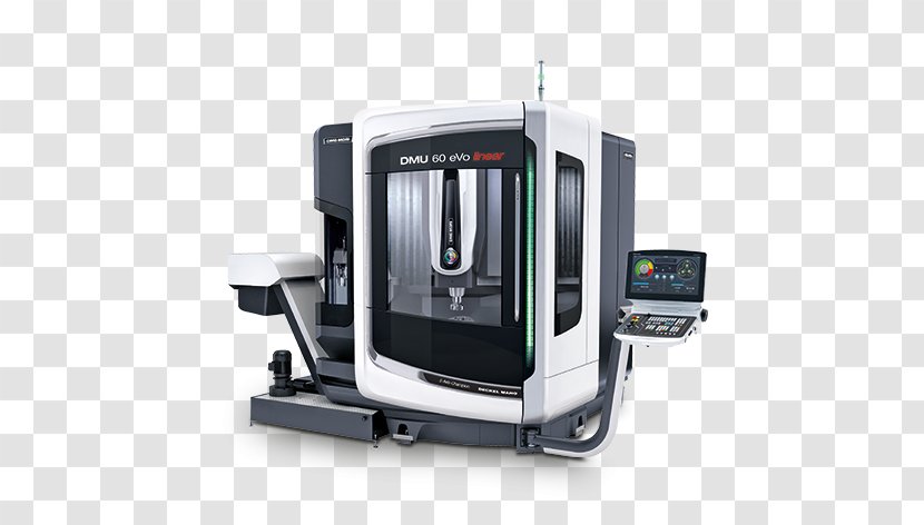 DMG Mori Seiki Co. Computer Numerical Control Milling Machining Machine - Deckel Maho Transparent PNG