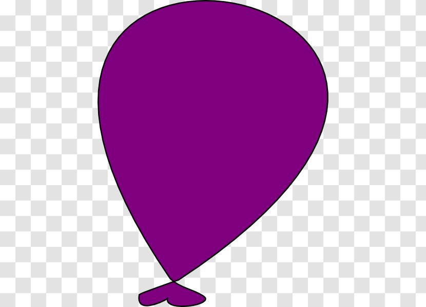 Vector Graphics Clip Art Purple Heart Image - Violet - Helium Border Transparent PNG