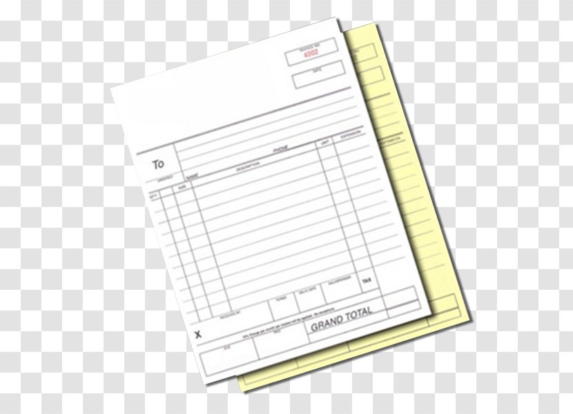 Carbonless Copy Paper Form NCR Corporation Letterhead - Silhouette - Double Sided Transparent PNG